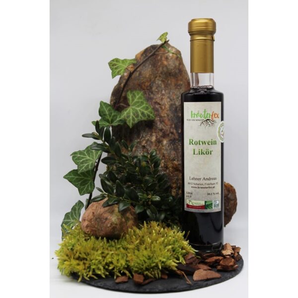 Rotwein Likör